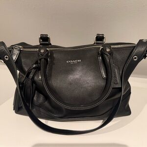 Coach Legacy Black Molly Leather Shoulder Bag